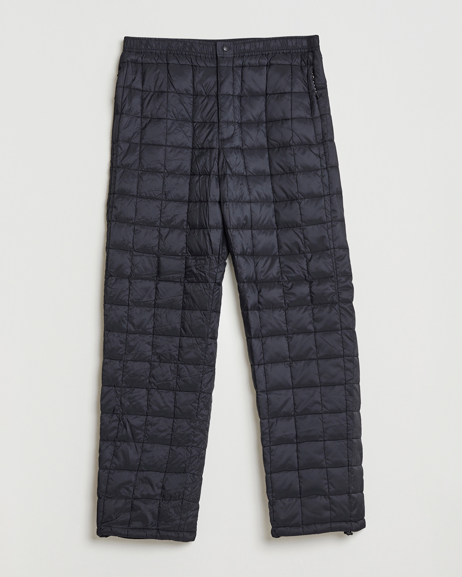 Hombres | Pantalones | TAION | Mountain Down Pants Black