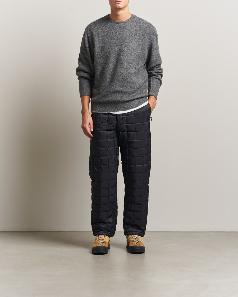 Hombres | Pantalones | TAION | Mountain Down Pants Black