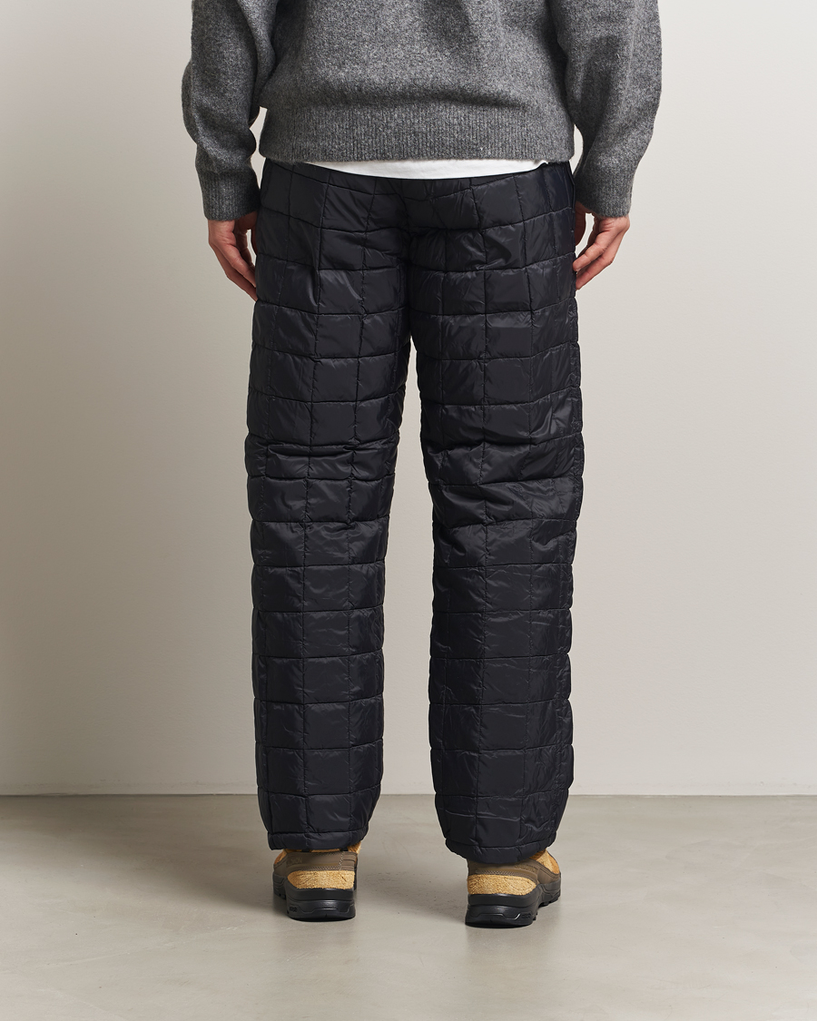 Hombres | Pantalones | TAION | Mountain Down Pants Black