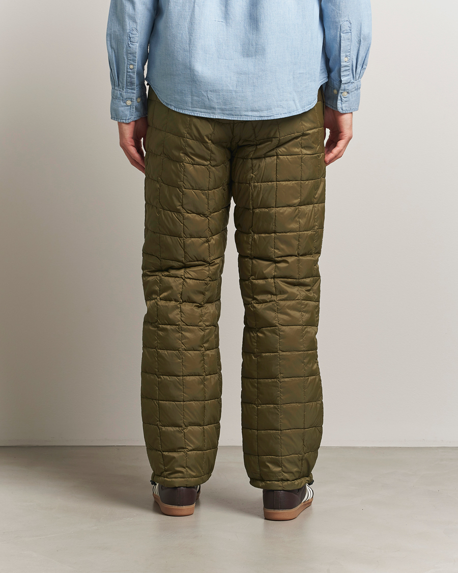 Hombres | Pantalones | TAION | Mountain Down Pants Olive