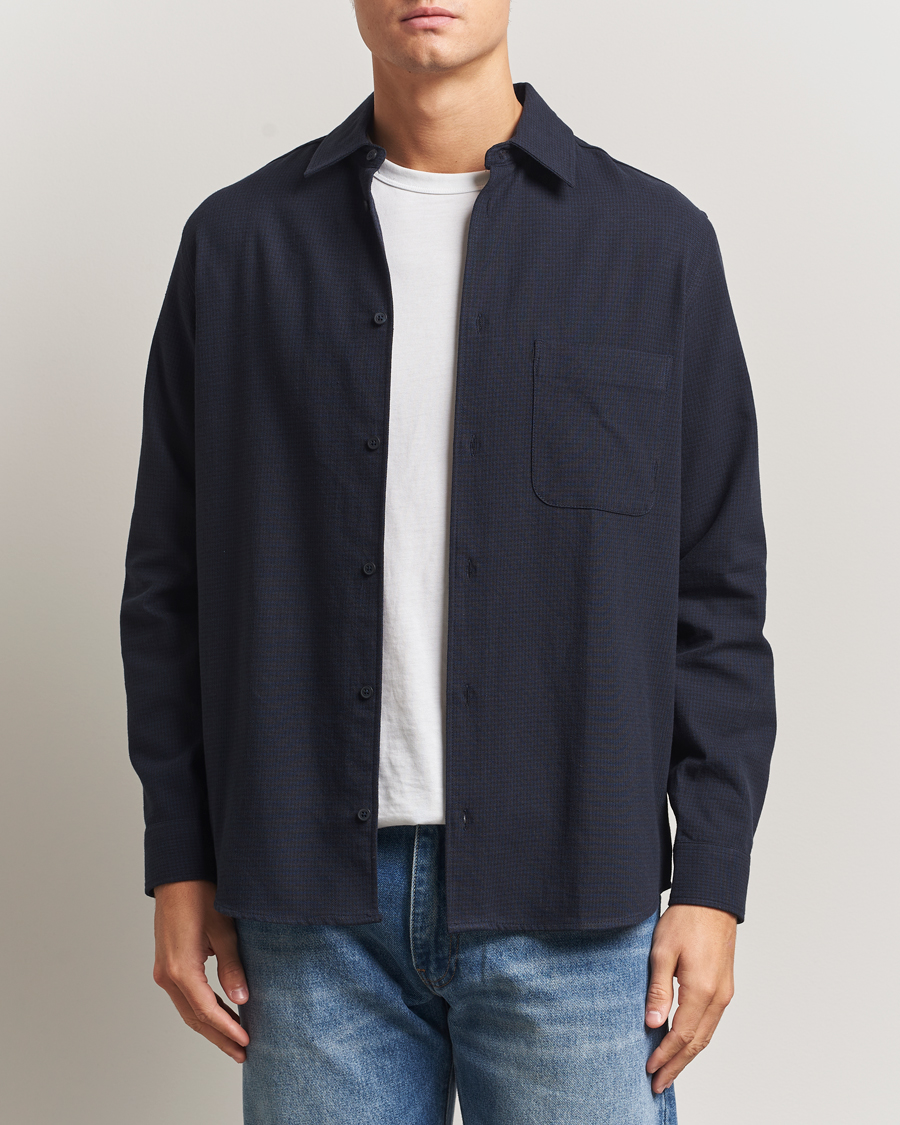 Hombres | Camisas | Samsøe Samsøe | Damon Overshirt Salute Navy