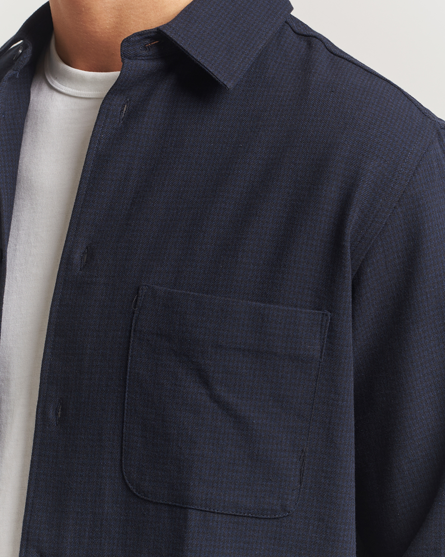 Hombres | Camisas | Samsøe Samsøe | Damon Overshirt Salute Navy