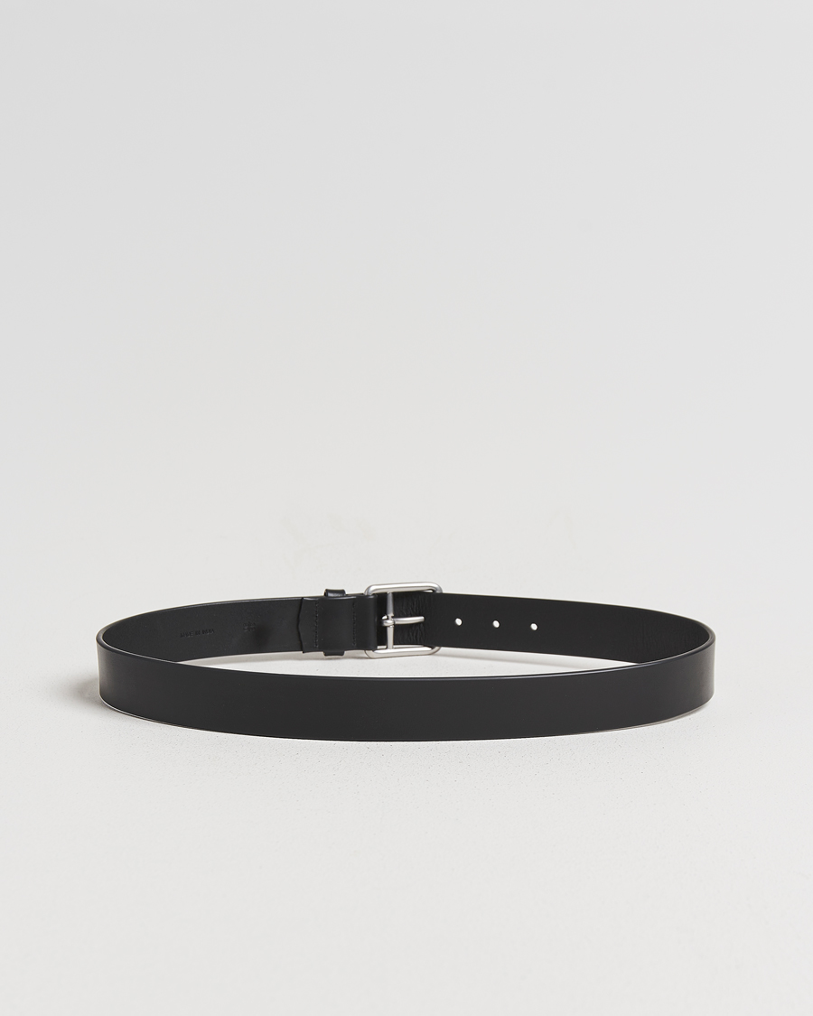 Hombres | Cinturones | Polo Ralph Lauren | Signature Pony Leather Belt Black