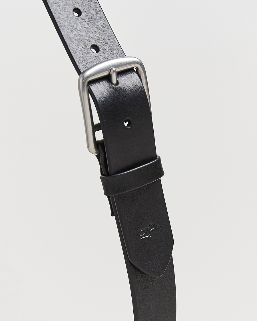 Hombres | Cinturones | Polo Ralph Lauren | Signature Pony Leather Belt Black