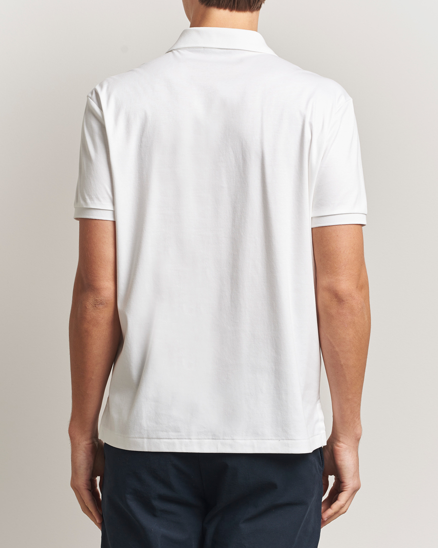 Hombres | Polos | Polo Ralph Lauren | Custom Slim Fit Cotton Polo White