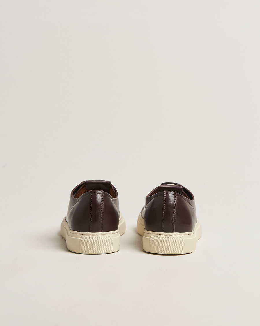 Hombres | Zapatillas | Buttero | Tanino Leather Sneaker Dark Brown