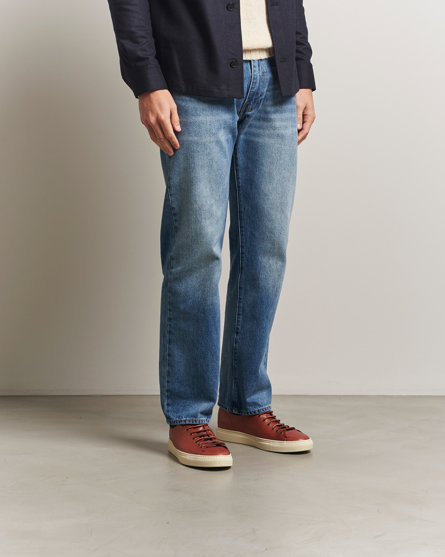 Hombres | Zapatillas | Buttero | Tanino Leather Sneaker Cognac