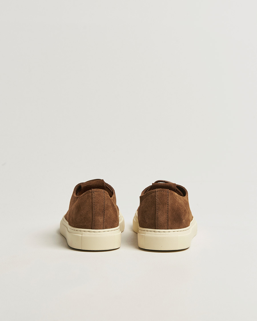 Hombres | Zapatillas | Buttero | Tanino Suede Sneaker Dark Brown