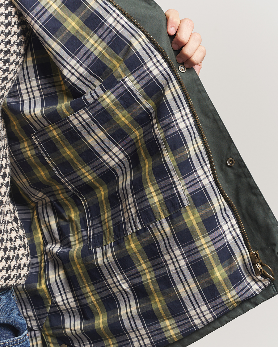 Hombres | Abrigos y chaquetas | Gant | Waxed Barn Jacket Woody Green