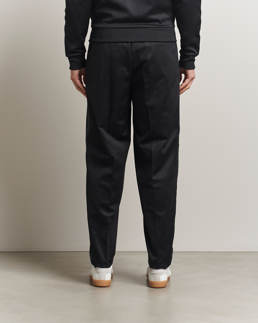 Hombres | Pantalones | Fred Perry | Blackwatch Tartan Taped Track Pants Black