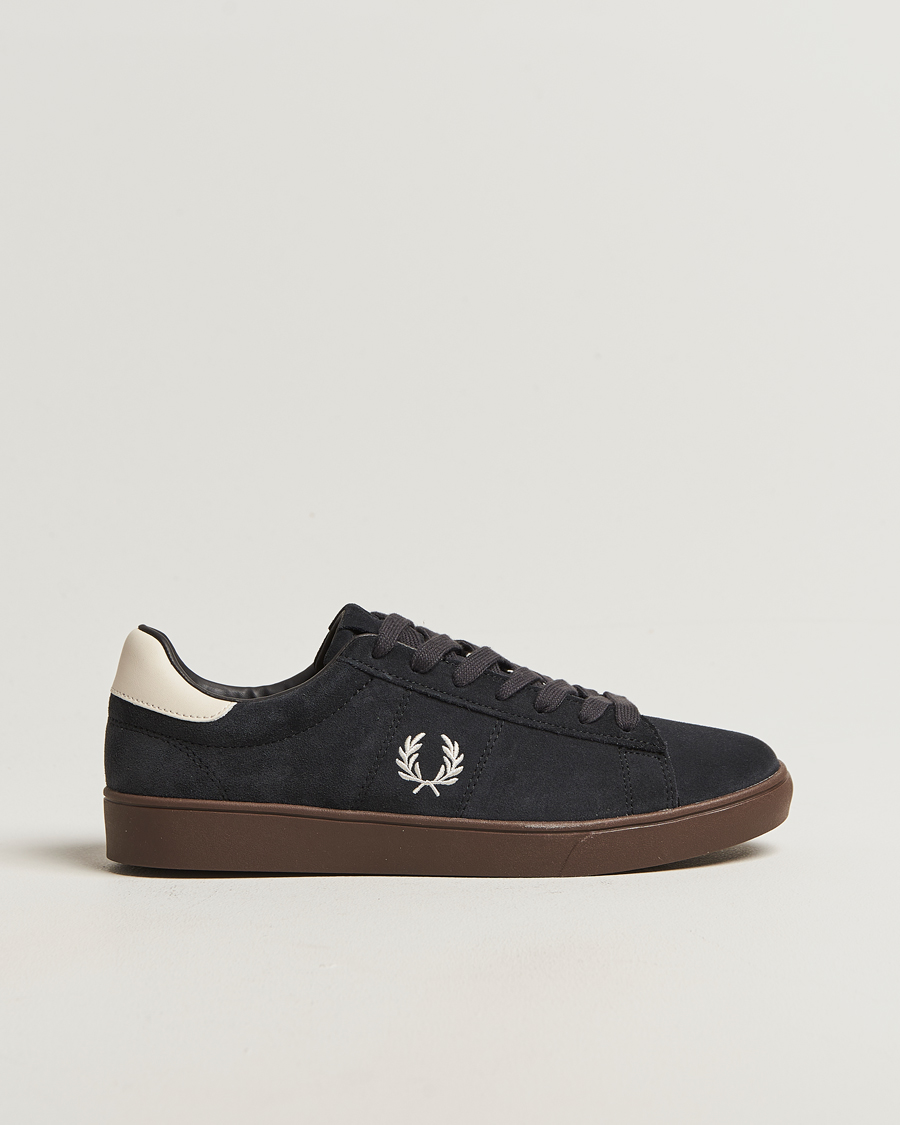 Hombres | Zapatillas | Fred Perry | Spencer Suede Sneaker Anchor Grey