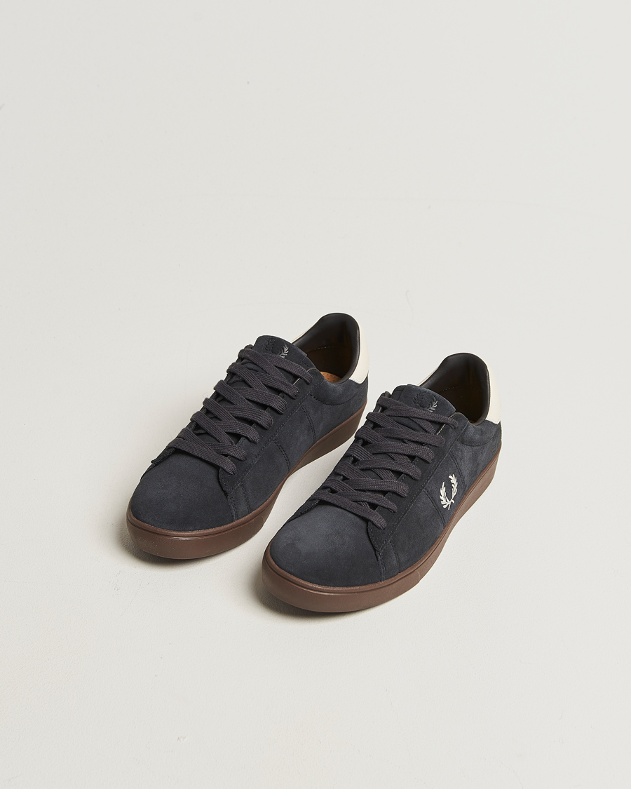 Hombres | Zapatillas | Fred Perry | Spencer Suede Sneaker Anchor Grey