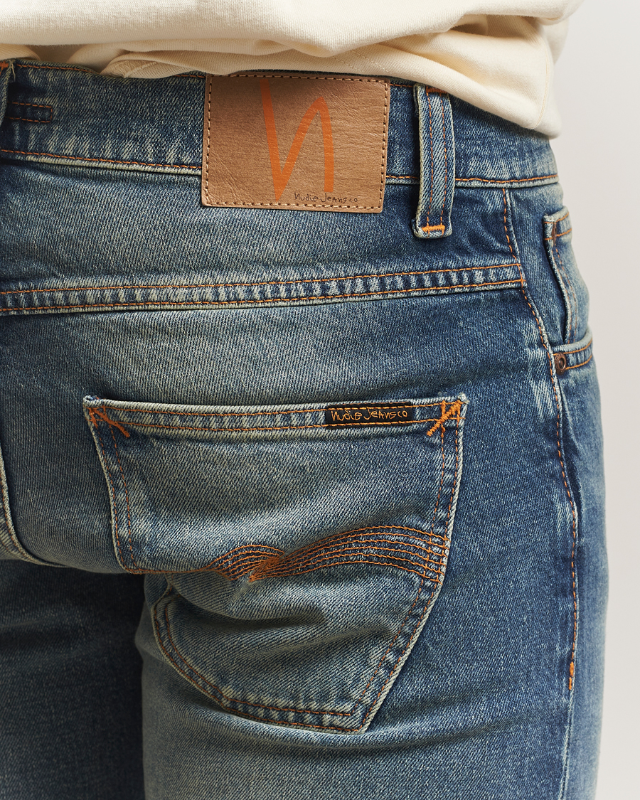 Hombres | Vaqueros | Nudie Jeans | Grim Tim Jeans Muted Ink