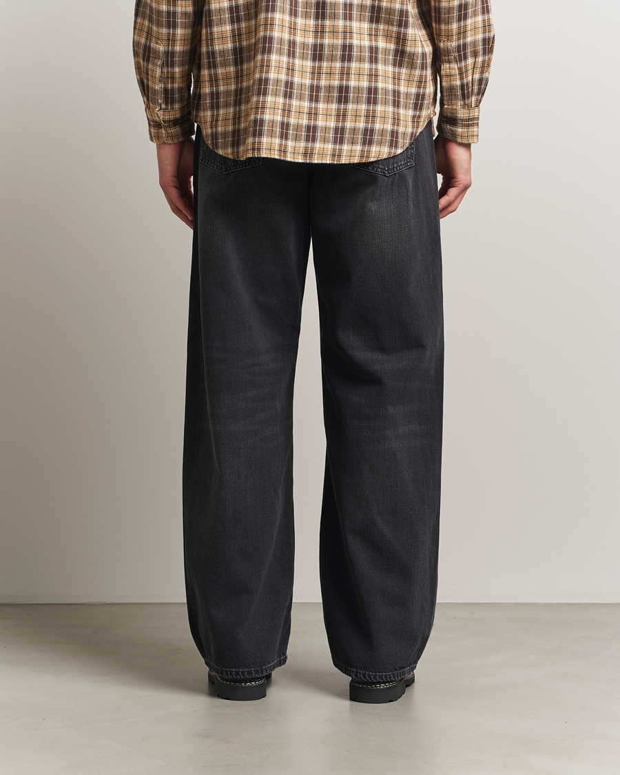 Hombres | Camisas | Nudie Jeans | Loud Larry Jeans Black Storm
