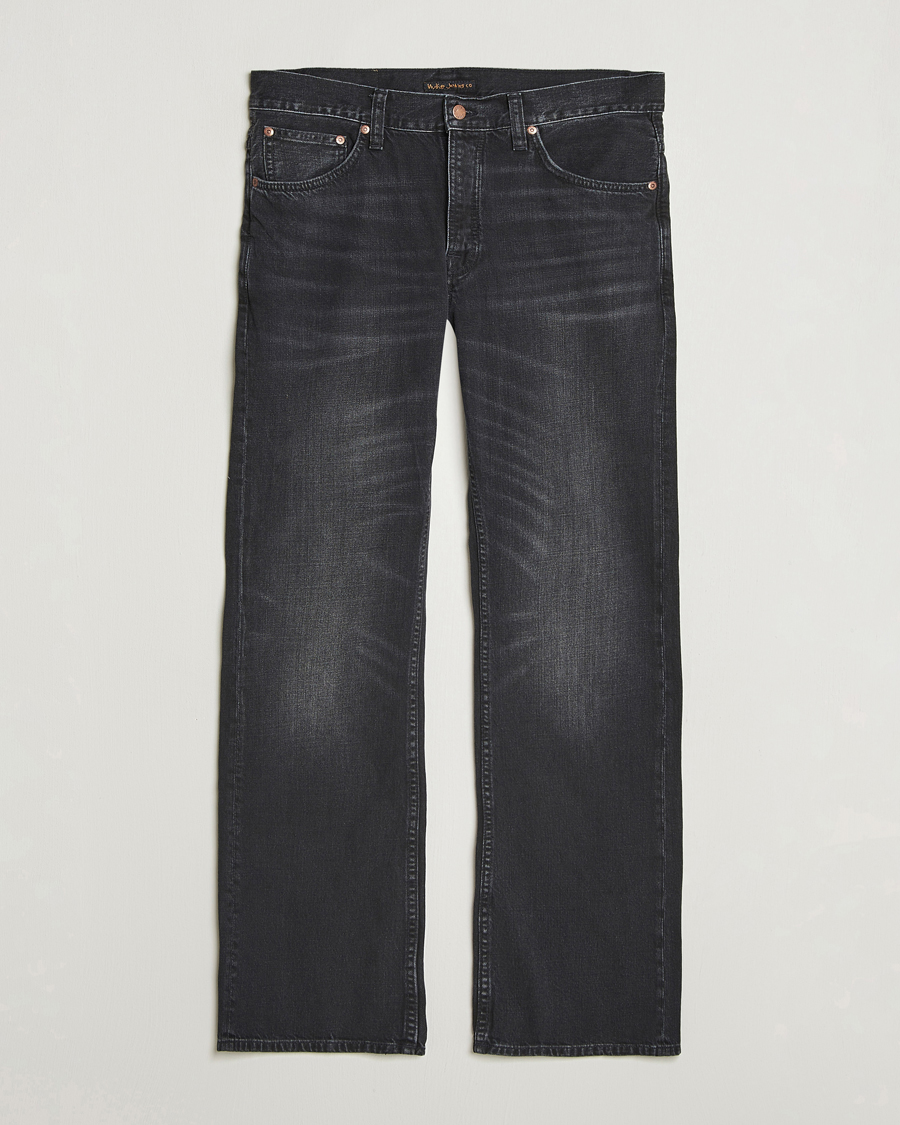 Hombres | Vaqueros | Nudie Jeans | Flare Glenn Jeans Black Storm