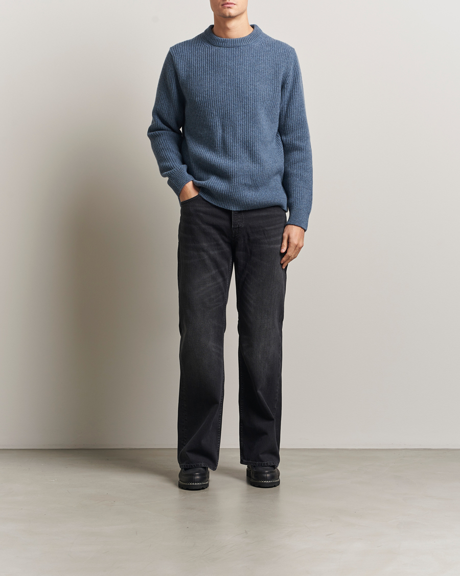 Hombres | Vaqueros | Nudie Jeans | Flare Glenn Jeans Black Storm