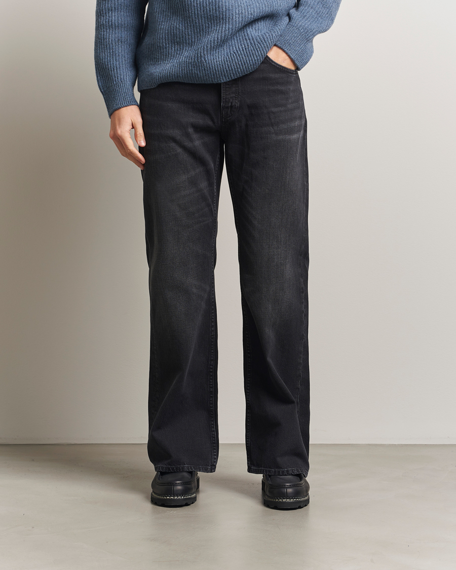 Hombres | Vaqueros | Nudie Jeans | Flare Glenn Jeans Black Storm
