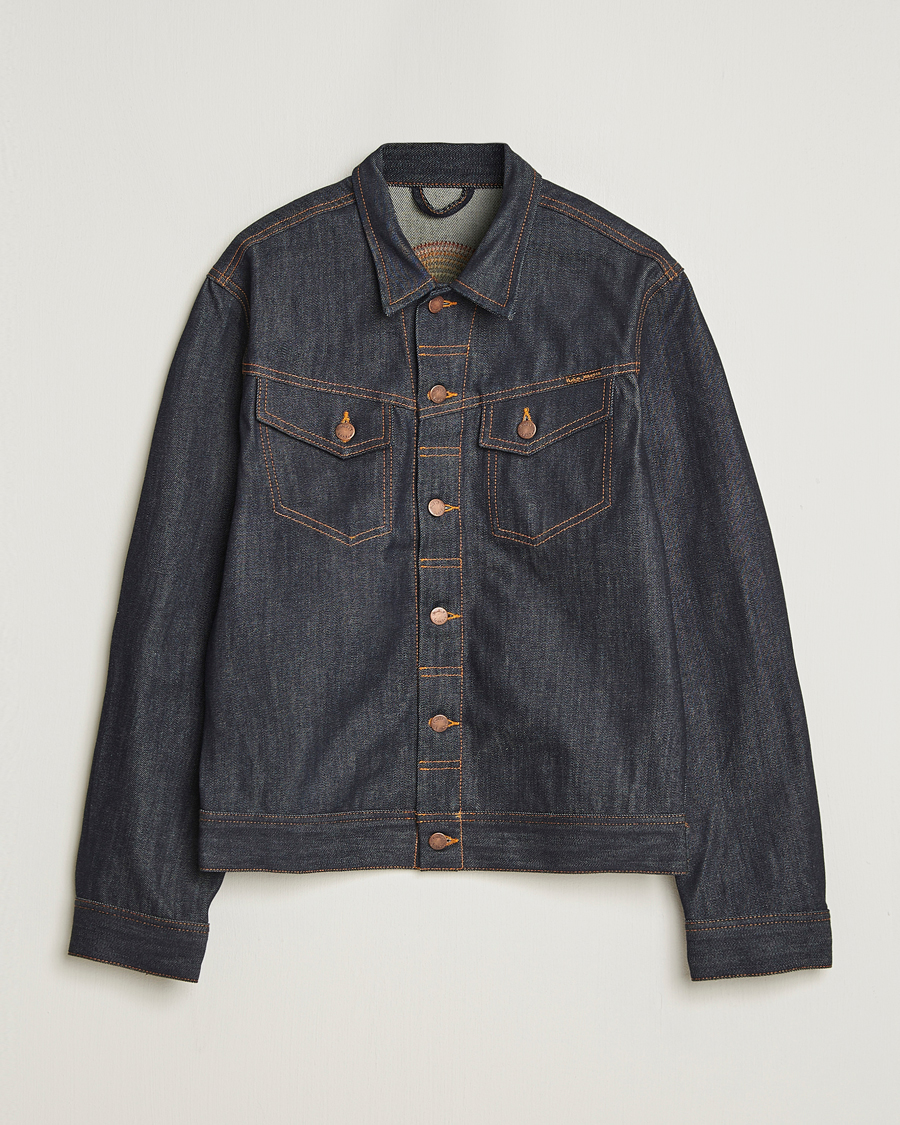 Hombres | Abrigos y chaquetas | Nudie Jeans | Conny Denim Jacket Sunburns Blue
