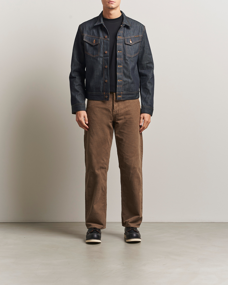 Hombres | Abrigos y chaquetas | Nudie Jeans | Conny Denim Jacket Sunburns Blue