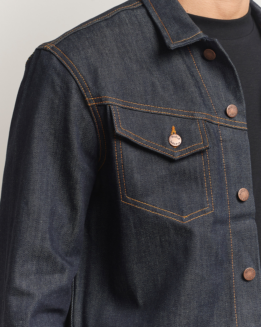 Hombres | Abrigos y chaquetas | Nudie Jeans | Conny Denim Jacket Sunburns Blue
