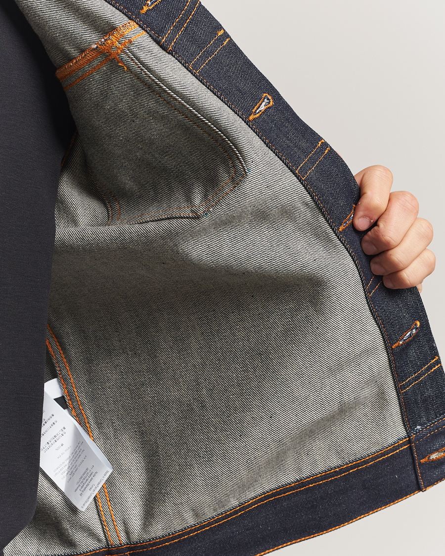 Hombres | Abrigos y chaquetas | Nudie Jeans | Conny Denim Jacket Sunburns Blue