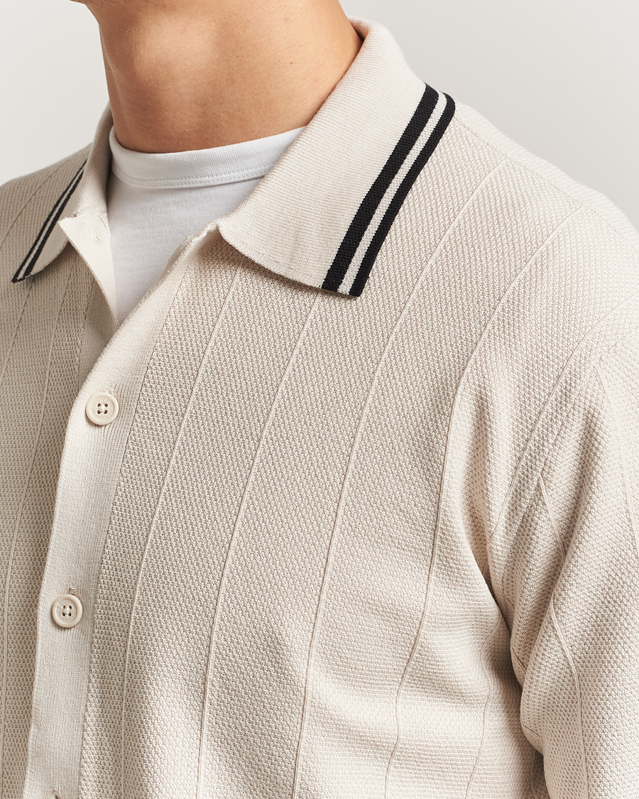 Hombres | Jerséis y prendas de punto | J.Lindeberg | Willem Structured Cardigan Moonbeam