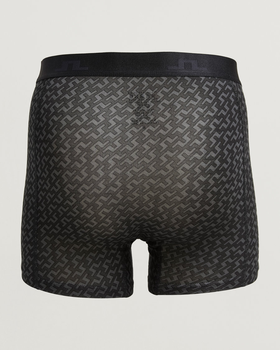 Hombres | Ropa interior y calcetines | J.Lindeberg | Bridge Lyocell Boxer Black Multi