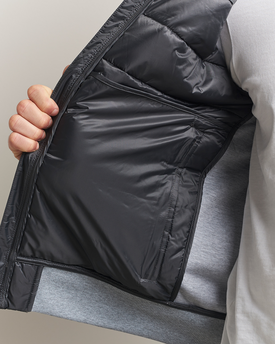 Hombres | Abrigos y chaquetas | J.Lindeberg | Seth Hybrid Hooded Full Zip Medium Grey Melange
