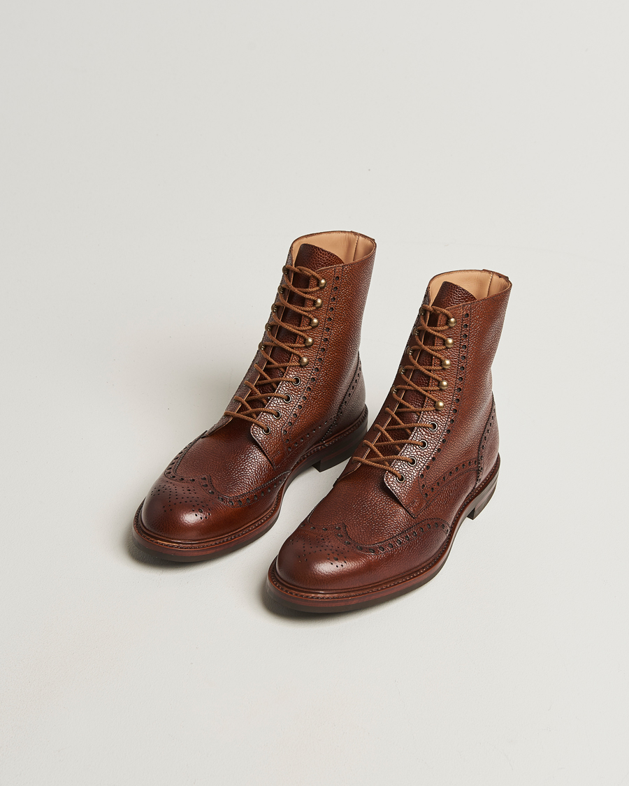 Hombres | Botas | Crockett & Jones | Islay Boot Tan Scotch Grain Calf