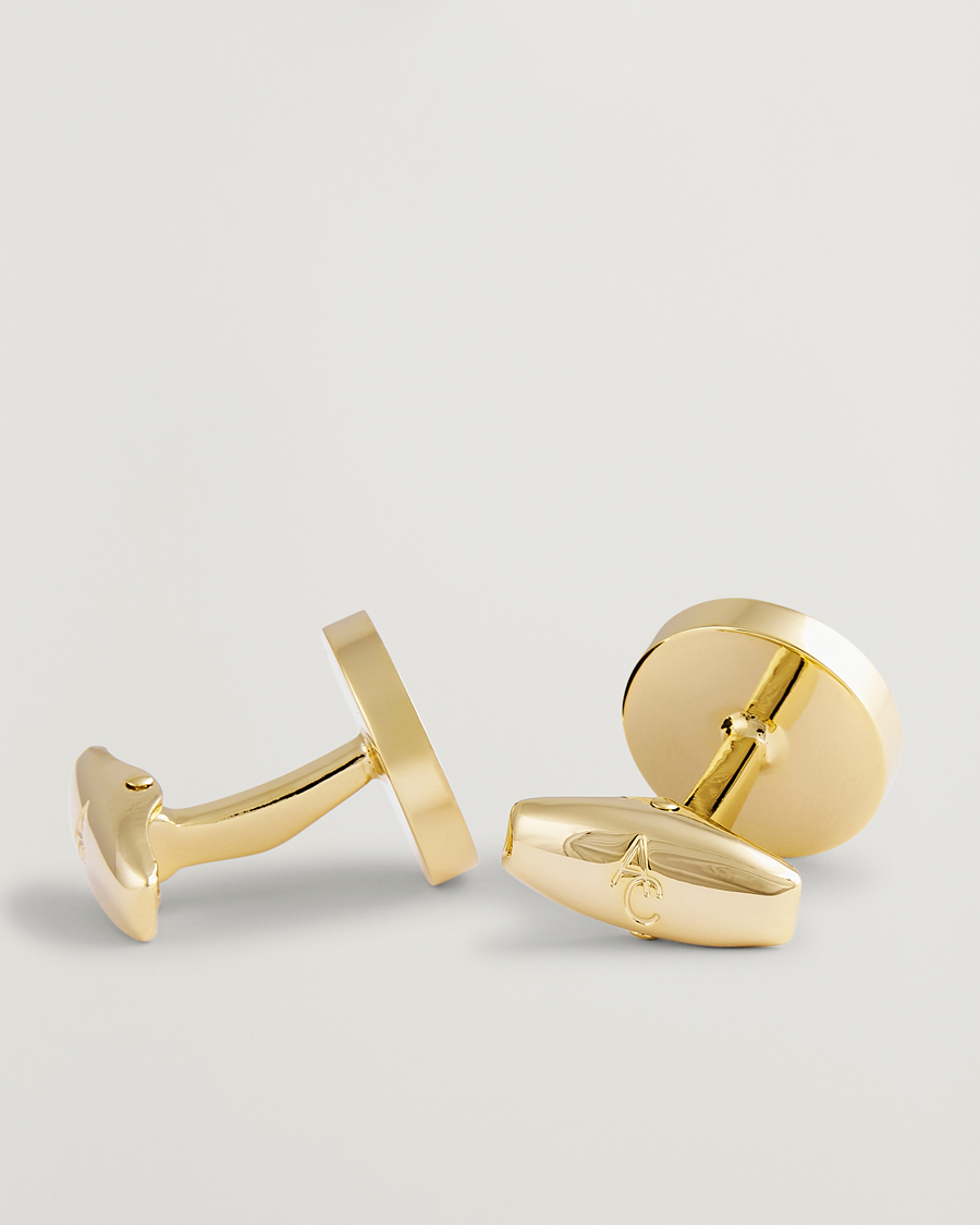 Hombres | Gemelos | Amanda Christensen | Classic Cufflink Gold/Black