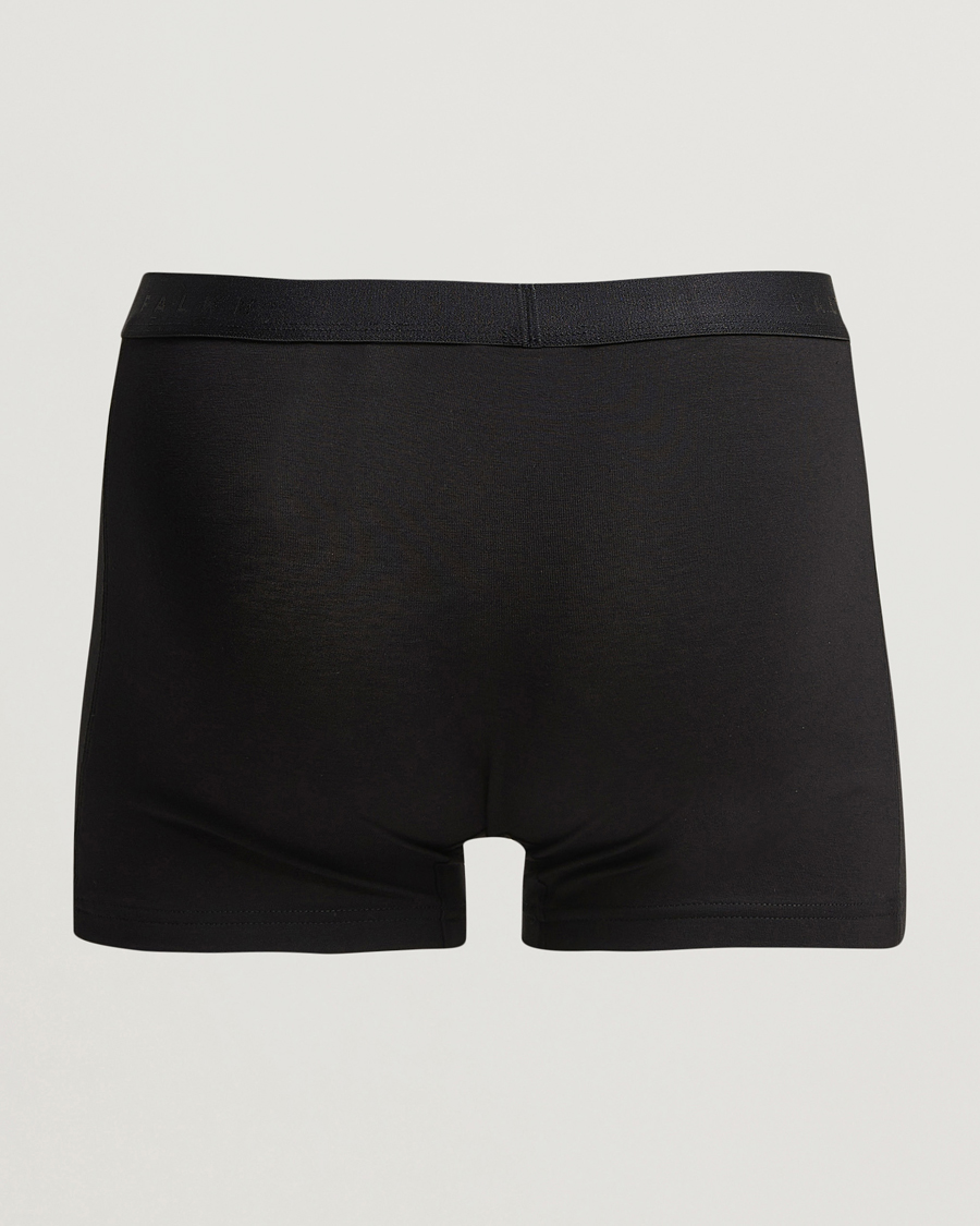 Hombres | Ropa interior y calcetines | Falke | 2-Pack Cotton Boxer Briefs Black