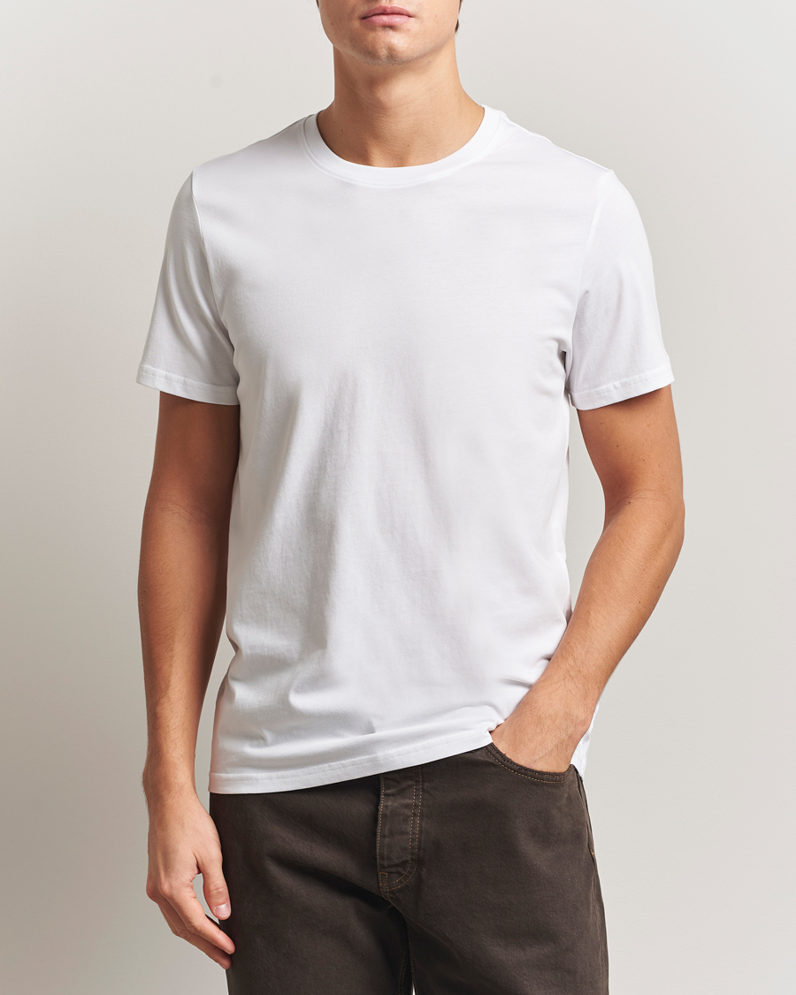 Hombres | Camisetas | NN07 | Percy Crew Neck T-Shirt White