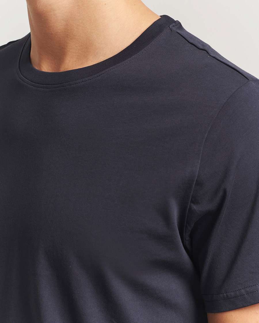 Hombres | Camisetas | NN07 | Percy Crew Neck T-Shirt Deep Navy