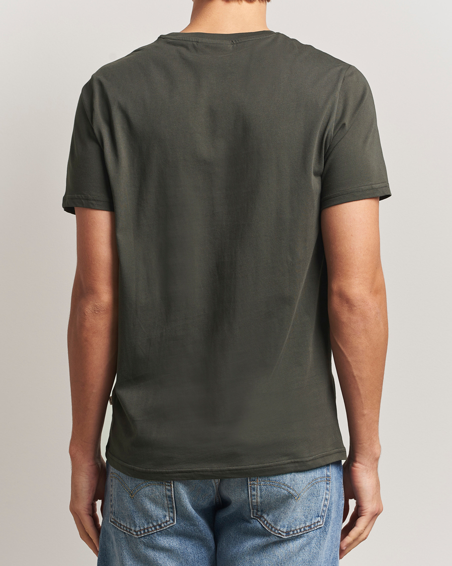 Hombres | Camisetas | NN07 | Percy Crew Neck T-Shirt Dark Army