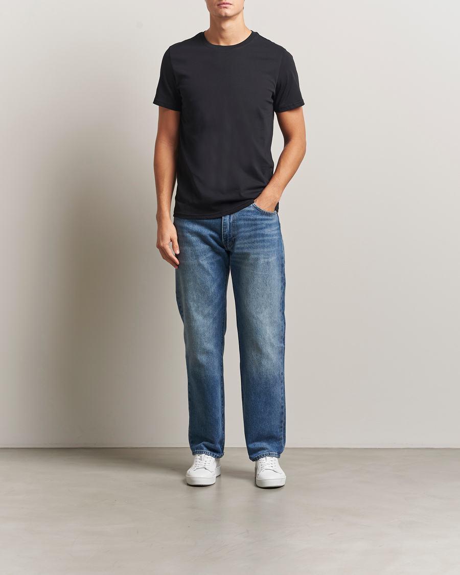 Hombres | Camisetas | NN07 | Percy Crew Neck T-Shirt Black