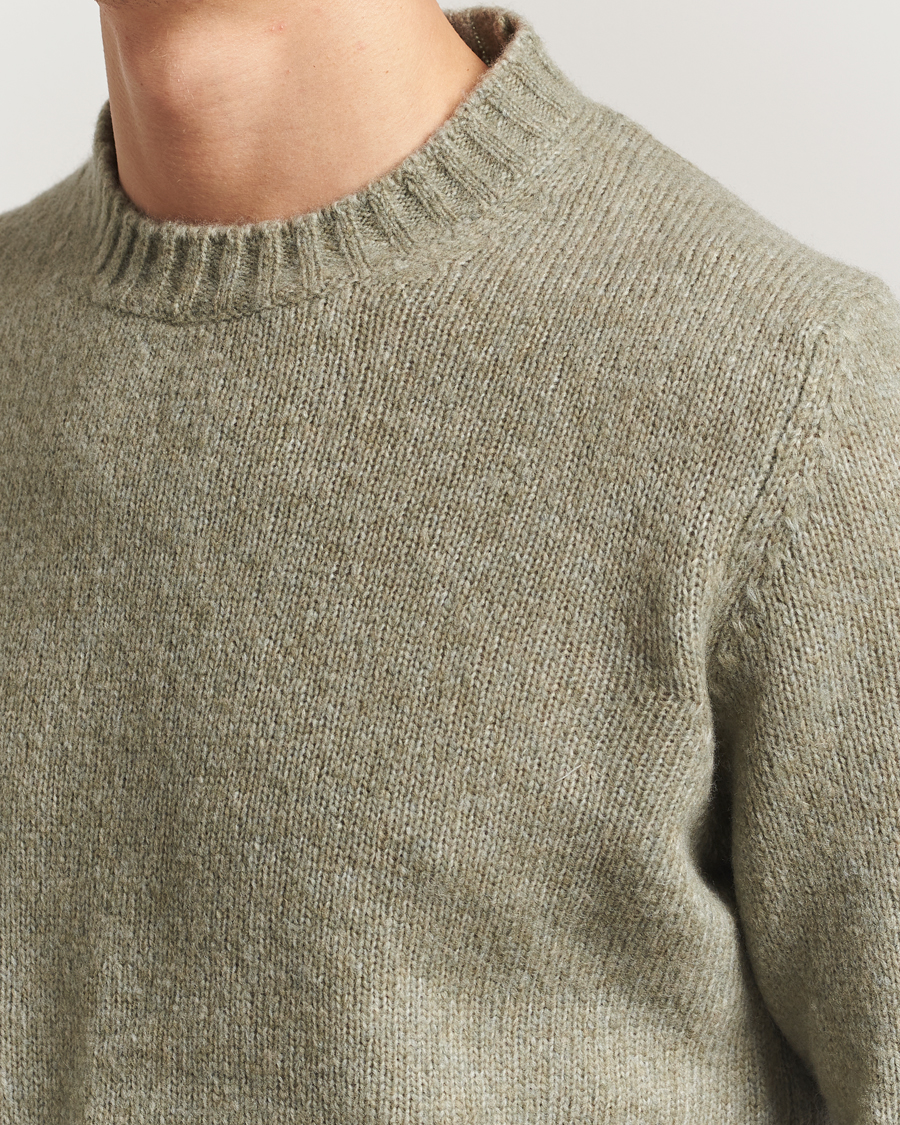 Hombres | Jerséis y prendas de punto | NN07 | Lee Wool Knitted Sweater Valley Green