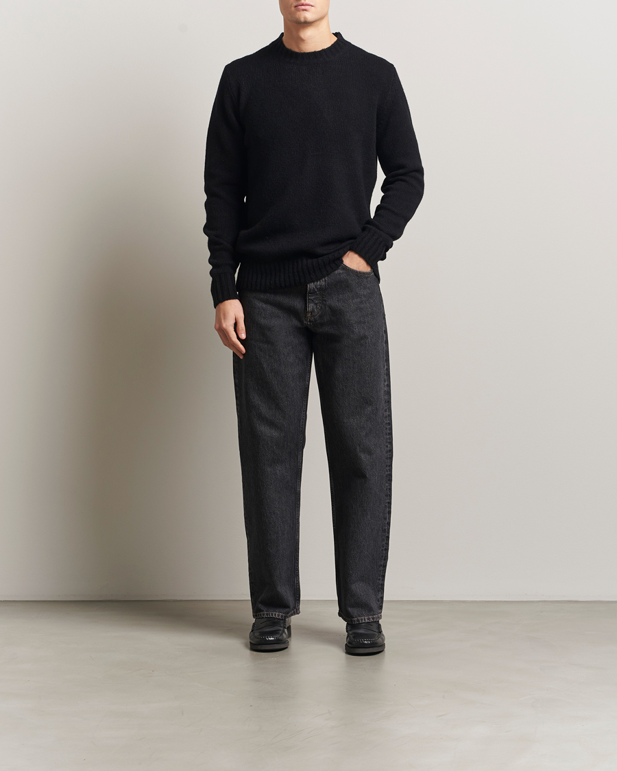 Hombres | Jerséis y prendas de punto | NN07 | Lee Wool Knitted Sweater Black