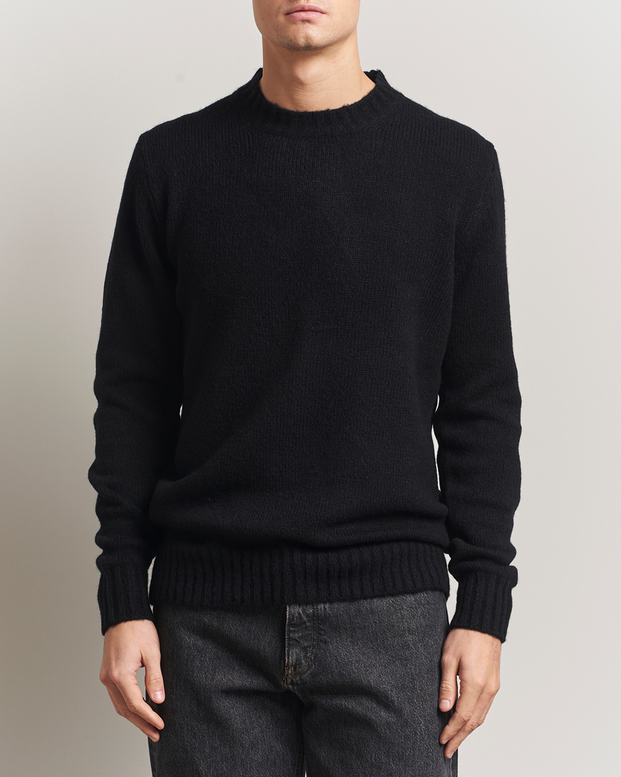 Hombres | Jerséis y prendas de punto | NN07 | Lee Wool Knitted Sweater Black