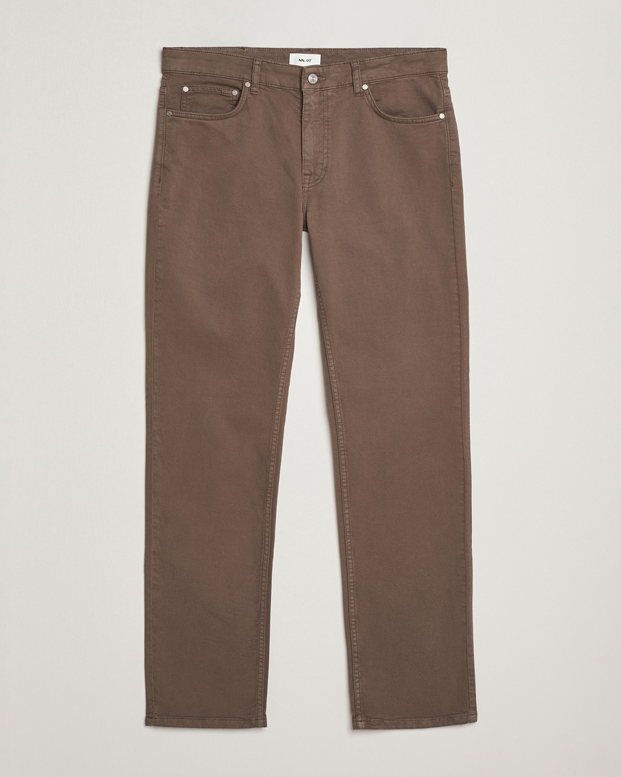 Hombres | Pantalones | NN07 | Tony 5-Pocket Pants Mable Husk