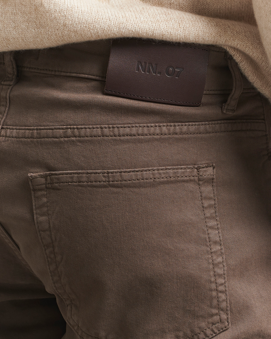 Hombres | Pantalones | NN07 | Tony 5-Pocket Pants Mable Husk