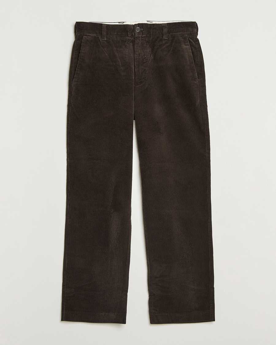 Hombres | Pantalones | NN07 | Paw Relaxed Fit Corduroy Trousers Demitasse Brown
