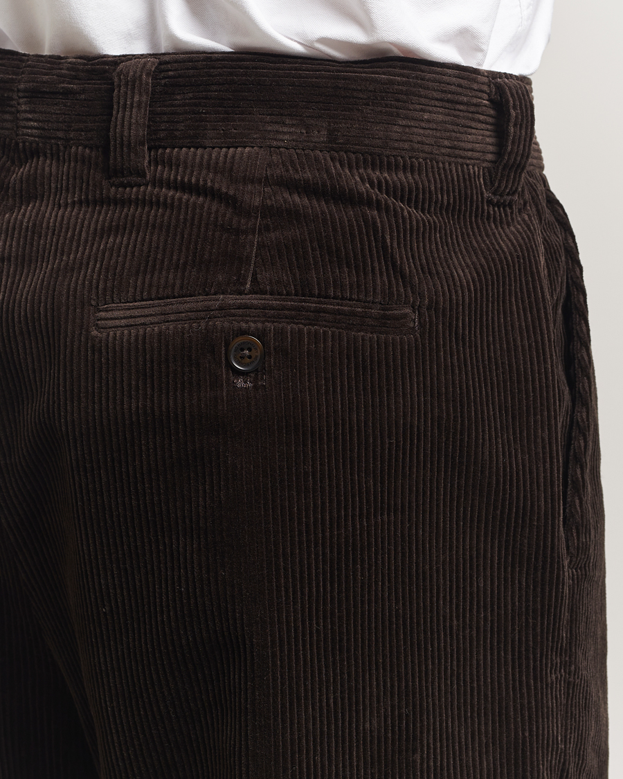 Hombres | Pantalones | NN07 | Paw Relaxed Fit Corduroy Trousers Demitasse Brown