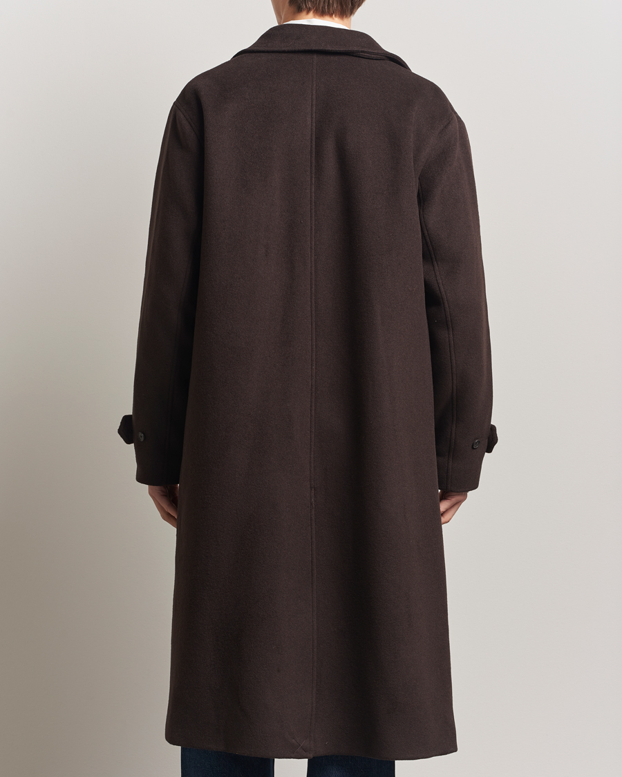 Hombres | Abrigos y chaquetas | NN07 | Gibson Wool Coat Demitasse Brown