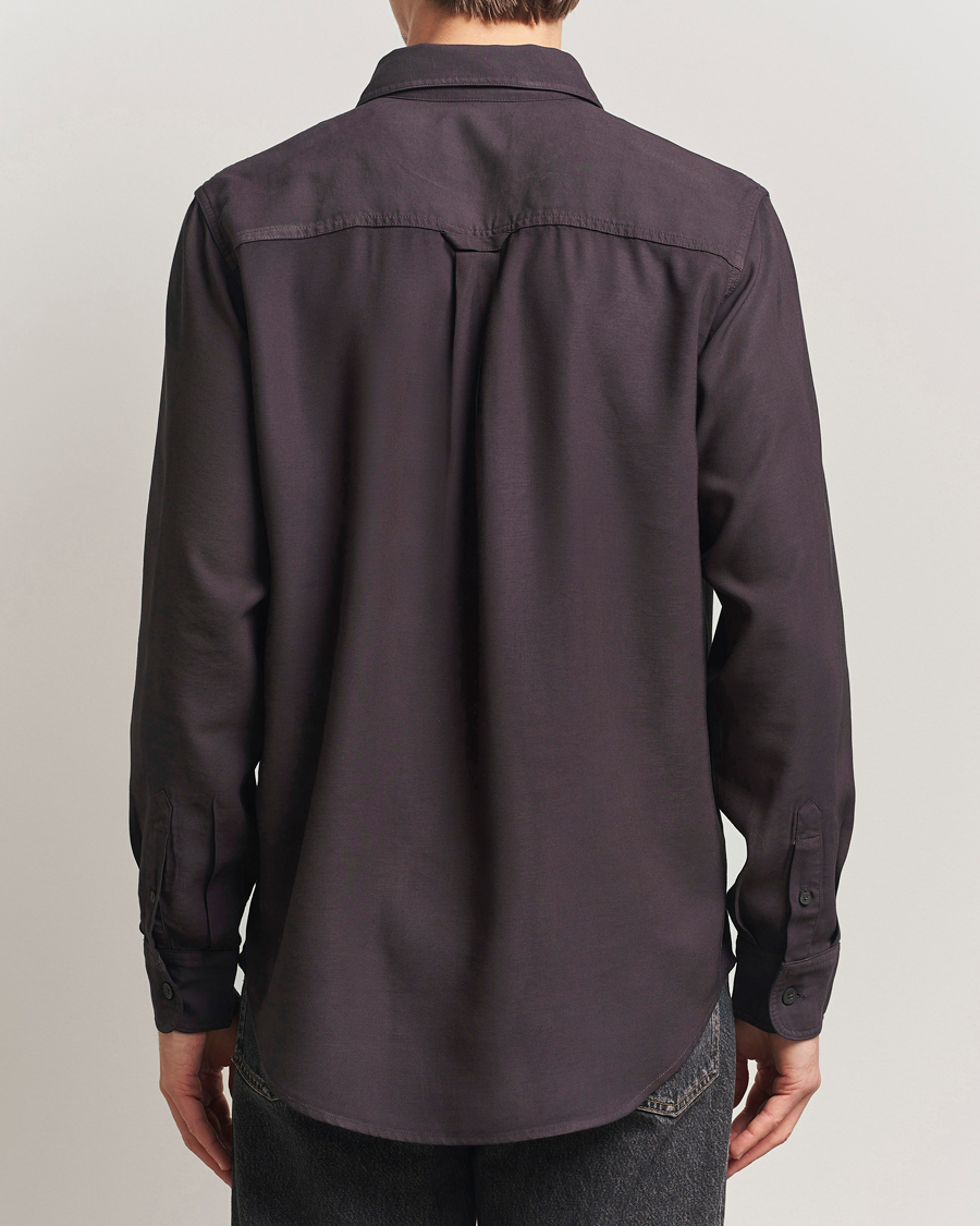 Hombres | Camisas | NN07 | Colby Viscose Shirt Dusky Port