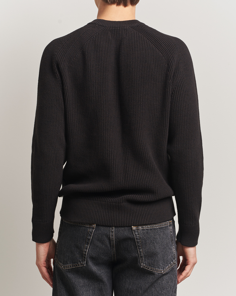 Hombres | Jerséis y prendas de punto | NN07 | Jacobo Cotton Knitted Sweater Dusky Port
