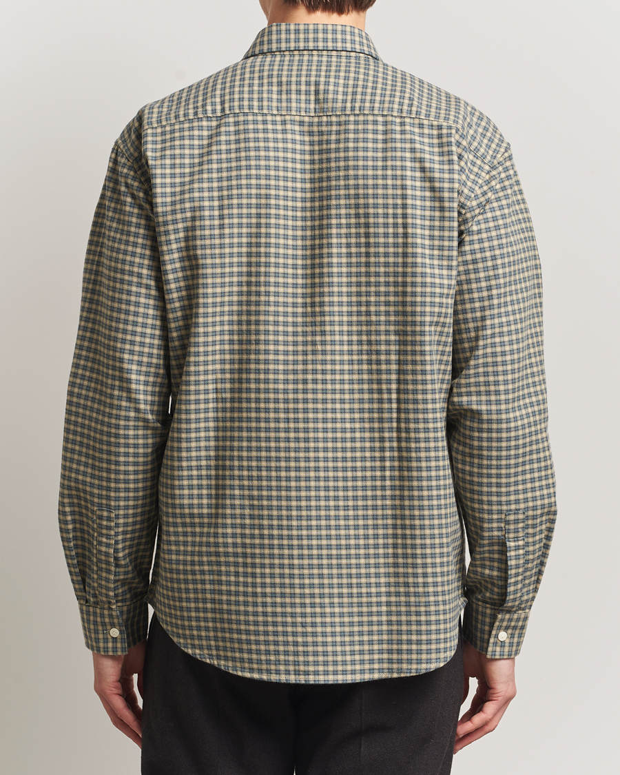Hombres | Camisas | NN07 | Deon Flannel Checked Shirt Coral