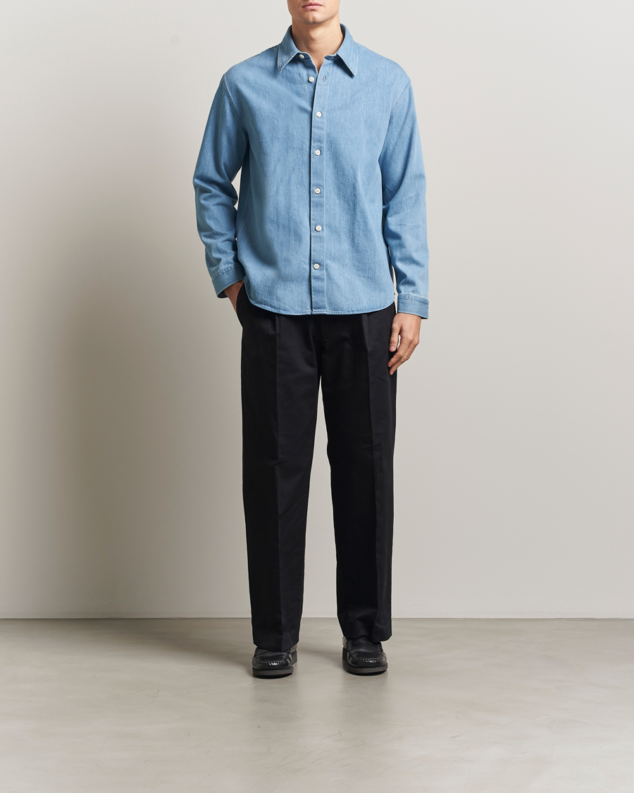 Hombres | Pantalones | NN07 | Kay Relaxed Fit Pleated Trousers Black