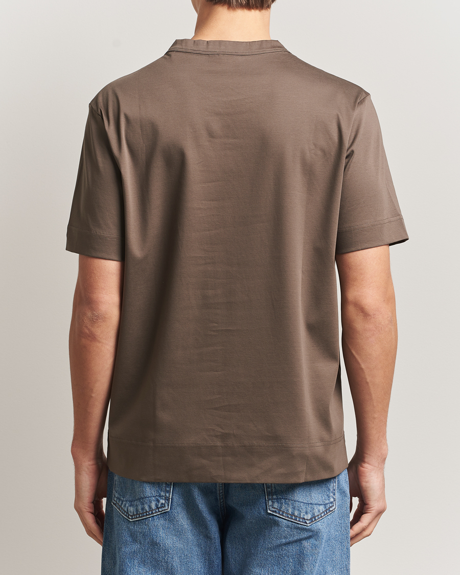 Hombres | Camisetas | NN07 | Pedro Embroidered T-Shirt Mable Husk
