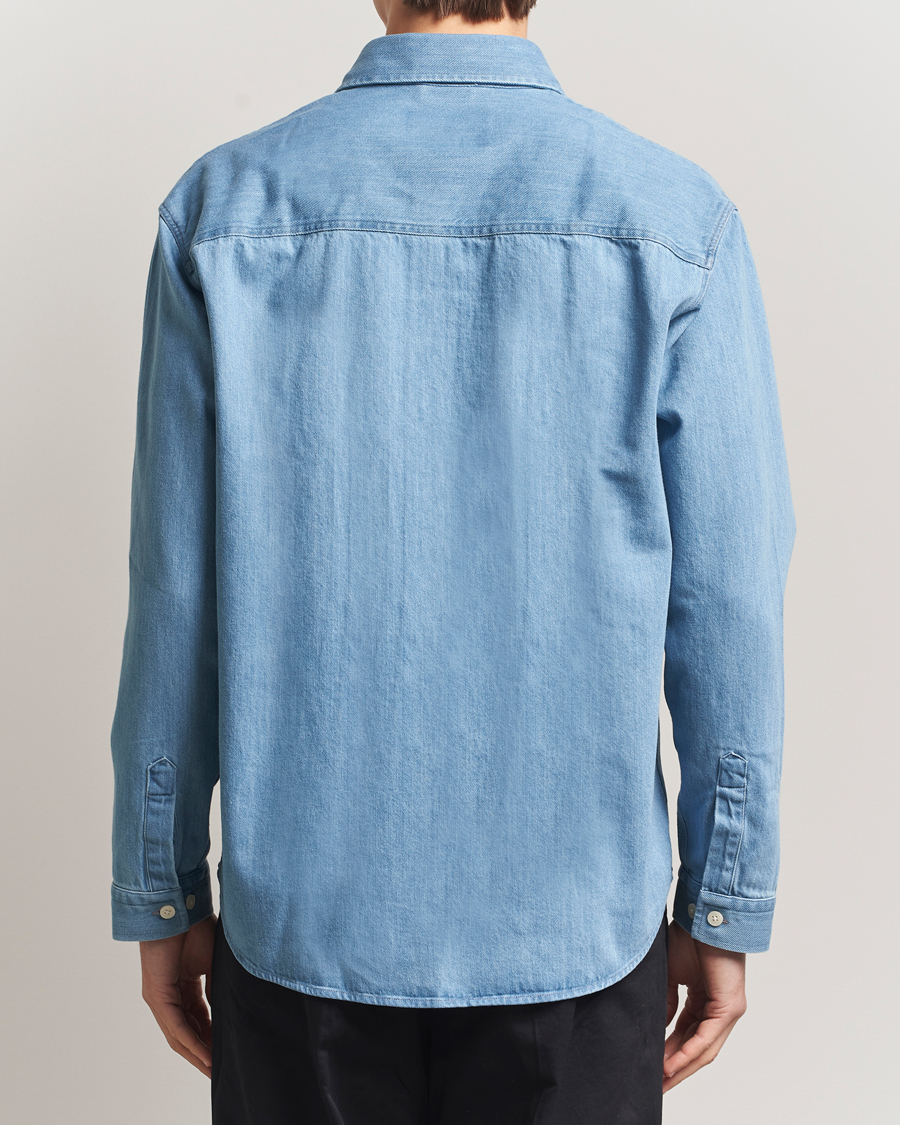 Hombres | Camisas | NN07 | Casper Denim Overshirt Blue
