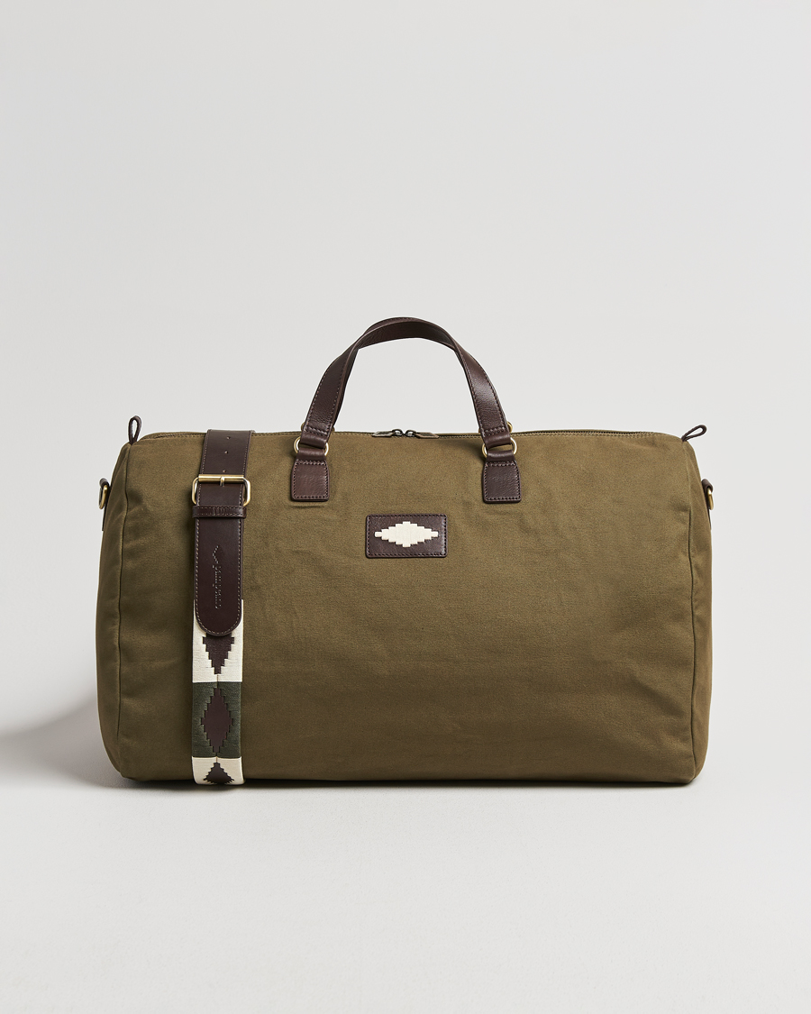 Hombres | Bolsos | Pampeano | Traje Canvas Holdall Forest